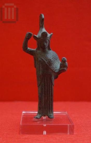 Bronze Athena statuette