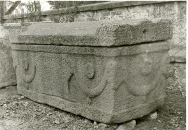 Stone sarcophagus from Assos, Troas