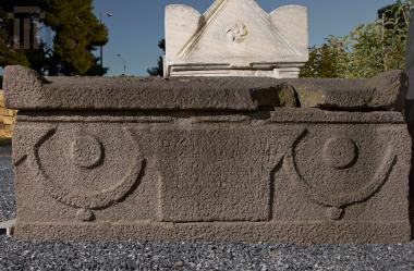 Inscribed stone sarcophagus from Assos, Troas