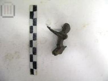 Bronze figurine of bearded Satyr or Pan