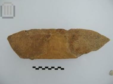 Clay inscribed roof tile