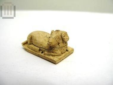 Bone ram figurine