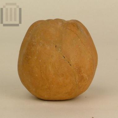 Terracotta model of an apple - rattle