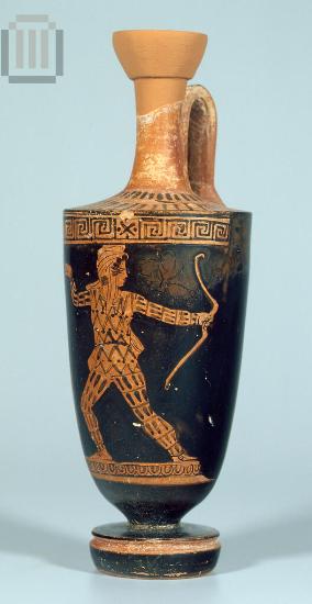 Red-figure lekythos