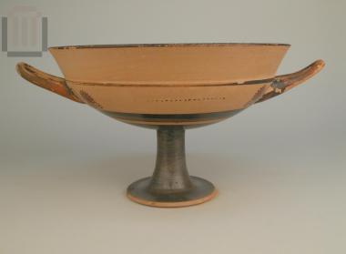 Αττική μικρογραφική κύλικα με χείλος