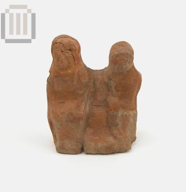 Πήλινο ειδώλιο ζεύγους καθιστών θεών