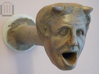 Bronze bull-man sprout