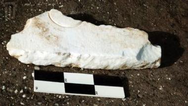 Τμήμα πλάκας με λατινική επιγραφή