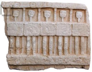 Part of a Lycian-style votive relief