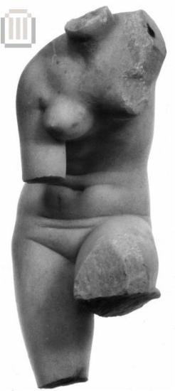 Statuette of Aphrodite removing her sandals