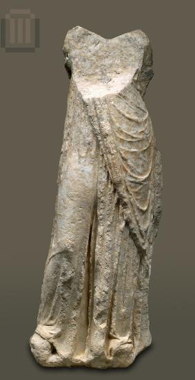 Statue of a female figure
