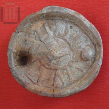 Πήλινη μήτρα λύχνου