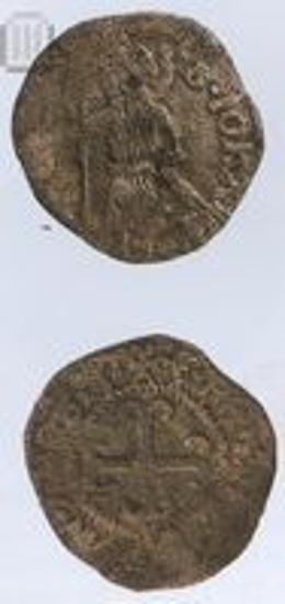 Ροδιακό ιπποτικό δηνάριο του μεγάλου μαγίστρου Pierre d' Aubusson