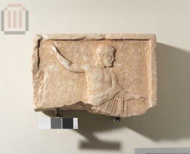 Τμήμα ανάγλυφου με παράσταση Ποσειδώνα
