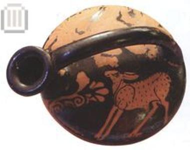 Attic red-figure askos