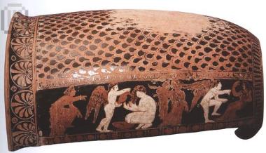 Attic red-figure epinetron