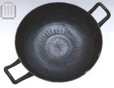 Attic black-glazed (kylix) cup