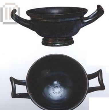 Attic black-glazed cup-skyphos