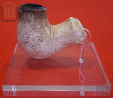 Stone bowl of turkish pipe