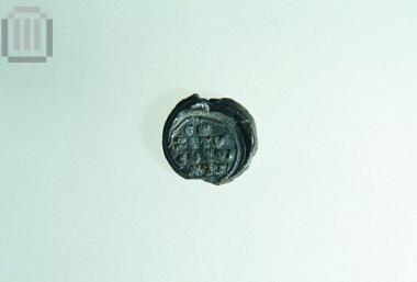 Μολυβδόβουλλο επίκλησης στη Μονή του Σωτήρα Χριστού Παντεπόπτου, τέλη 11ου - αρχές 11ου αι.