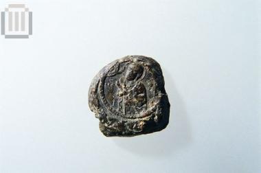 Lead seal of Gregorios (1020-1060)
