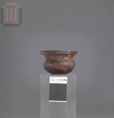 Silver coated skyphos