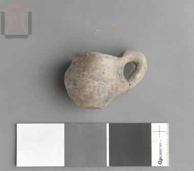 Miniature mug-shaped vase