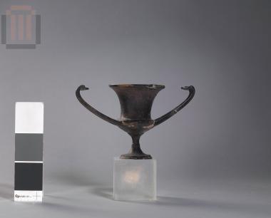 Silver coated kantharos