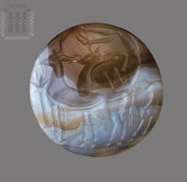 Σφραγιδόλιθος από αχάτη, διάτρητος