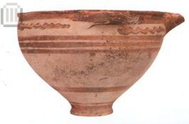 Bridge-spouted lekanis (Jar)