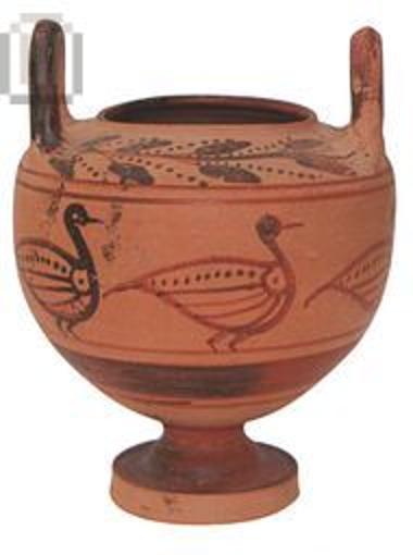 Rhodian footed stamnoid pyxis