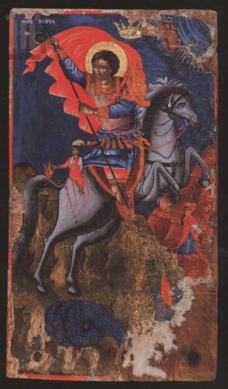 Portable icon: Saint George