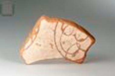 Θραύσμα κεραμικής κούπας, απόρριμμα κεραμικής επεξεργασίας