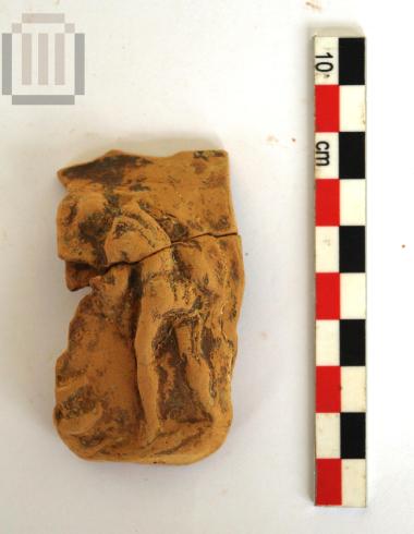 Part of skyphoid vase with applied relief decoration
