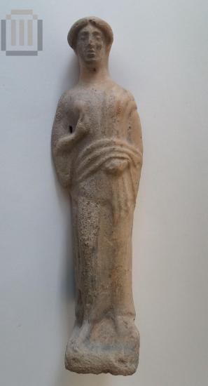 Terracotta figurine of a female figure