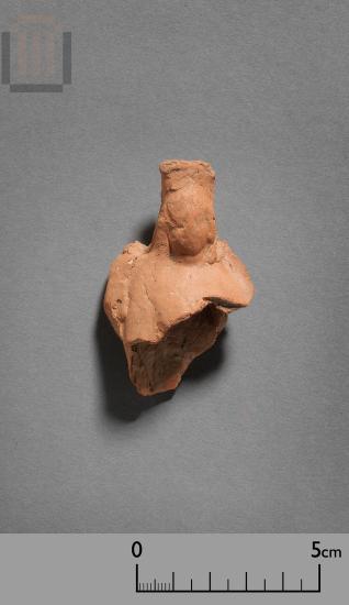 Part of a Cybele terracotta figurine