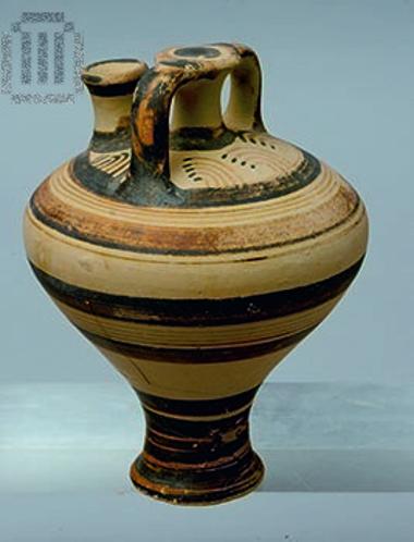 Stirrup jar