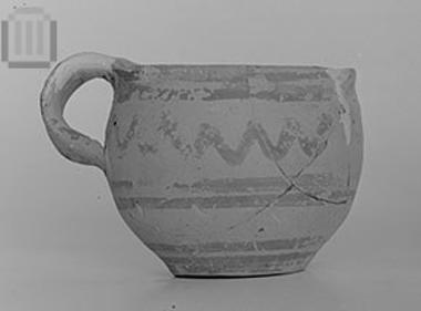 One-handled skyphos (deep bowl)