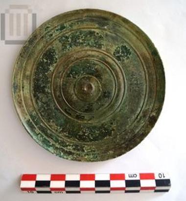 Bronze casting disc of folding mirror