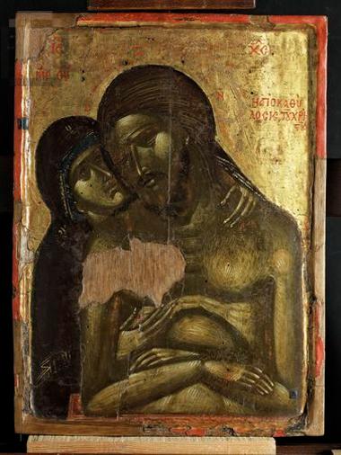 Icon with Christ, Man of Sorrows