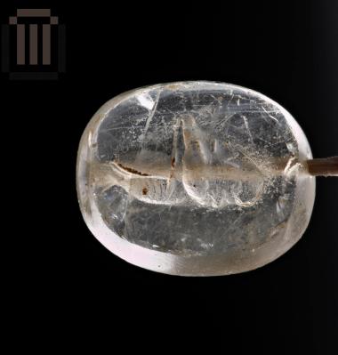 Glass stamp
