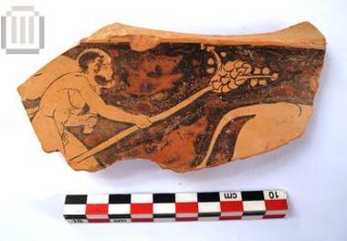 Όστρακο ερυθρόμορφου κρατήρα