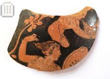 Όστρακο ερυθρόμορφης ληκύθου