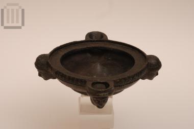 Bronze double nozzled lamp