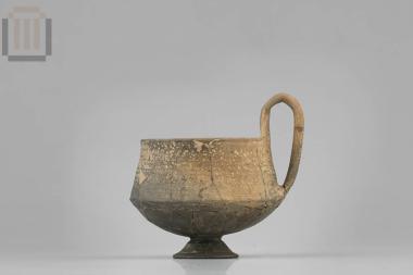 Πήλινος τεφρός μόνωτος κάνθαρος