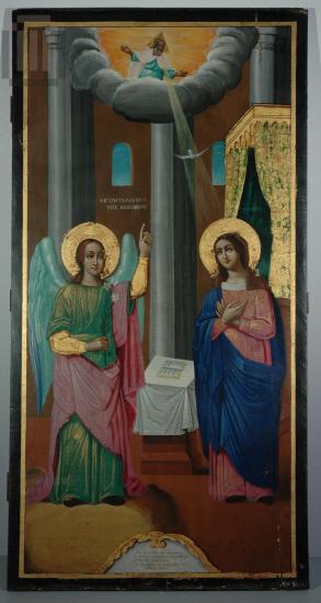 Portable icon: Annunciation