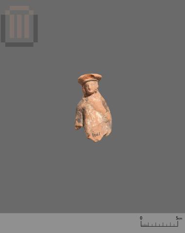 Terracotta figurine of an adolescent (ephebos) with kausia