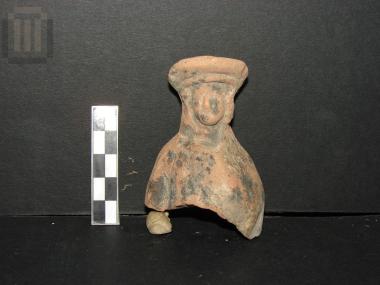 Terracotta figurine of an adolescent (ephebos) with kausia