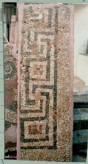 Part of mosaic pavement