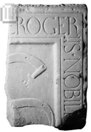 Inscribed tomb slab